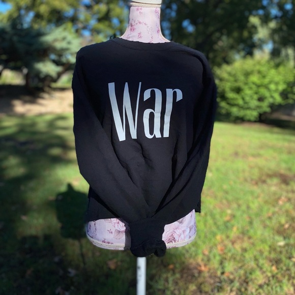 Miguel War & Leisure Album Pullover Black Distressed - Picture 7 of 14